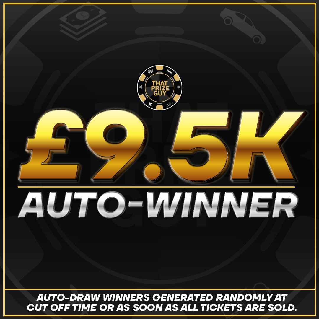 £9500 For 50p 06/09 | That Prize Guy