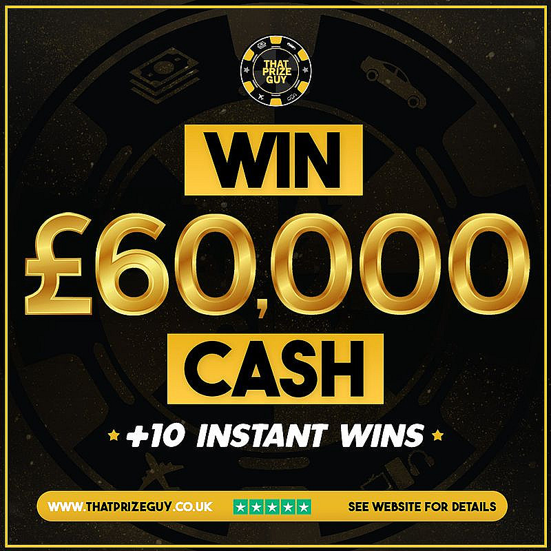 £60,000 + 10 instant wins