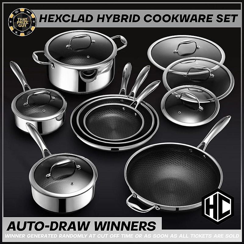 HexClad 13 Piece Cookware Set (£500 Cash Alternative) March #1