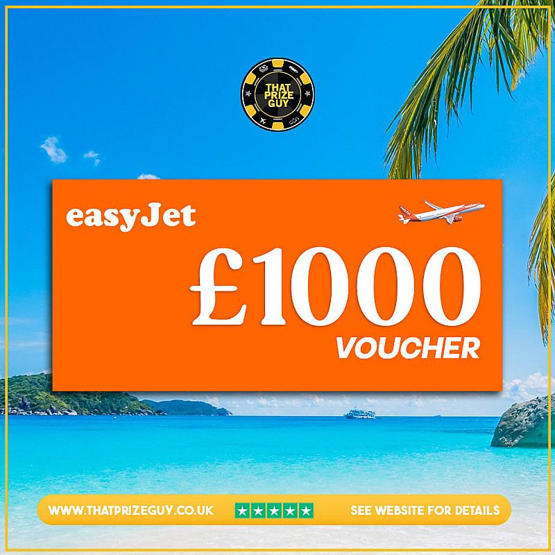 £1000 EasyJet Voucher July #1