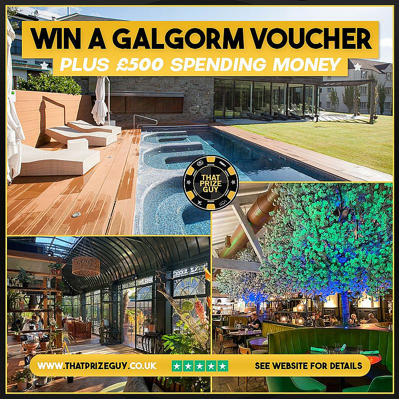 Galgorm Resort & Spa + £500 Cash July