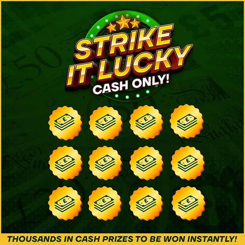 Strike it Lucky - £1000 Main Prize - July #1