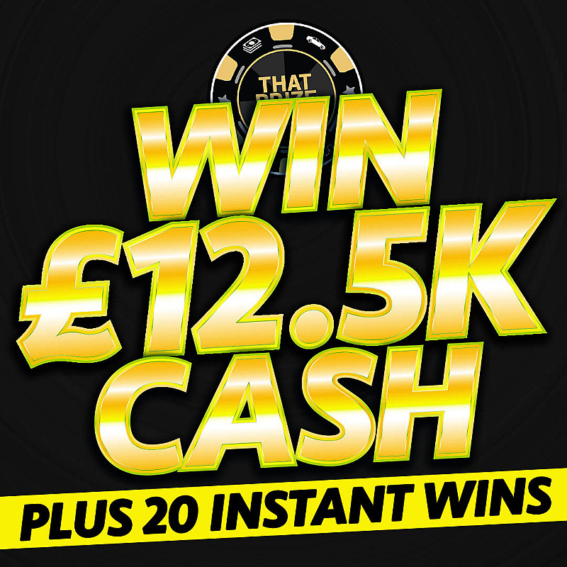 £12,500 + 20 Instant Wins Auto #1