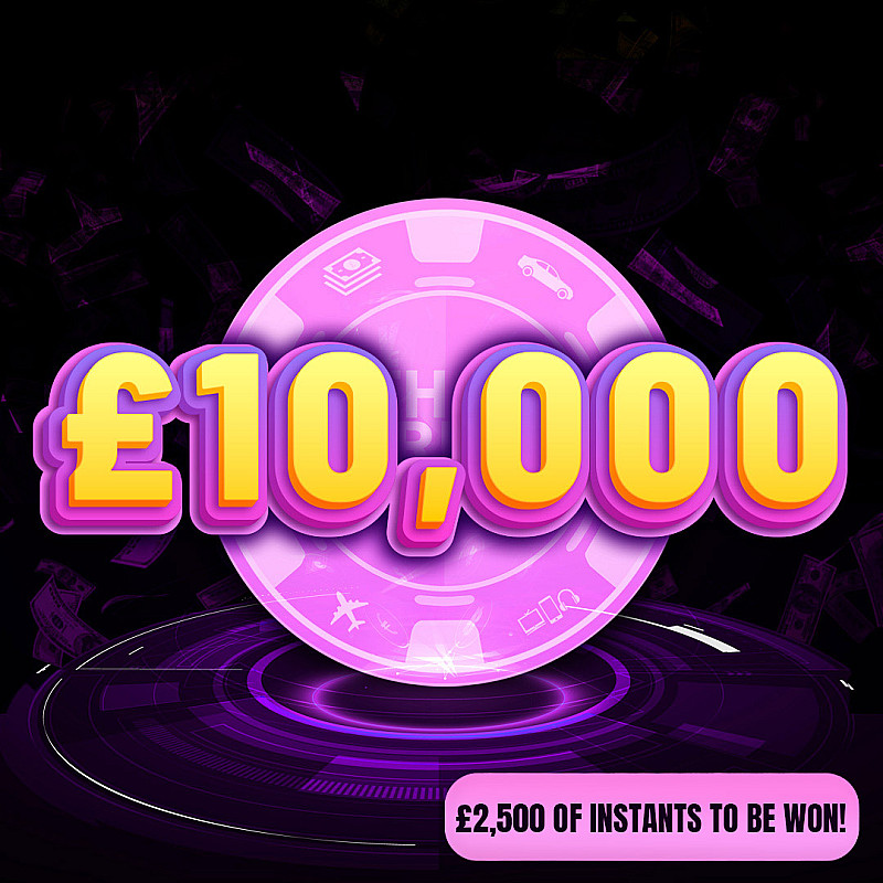 £10,000 + £2.5k Instant Wins - August #1