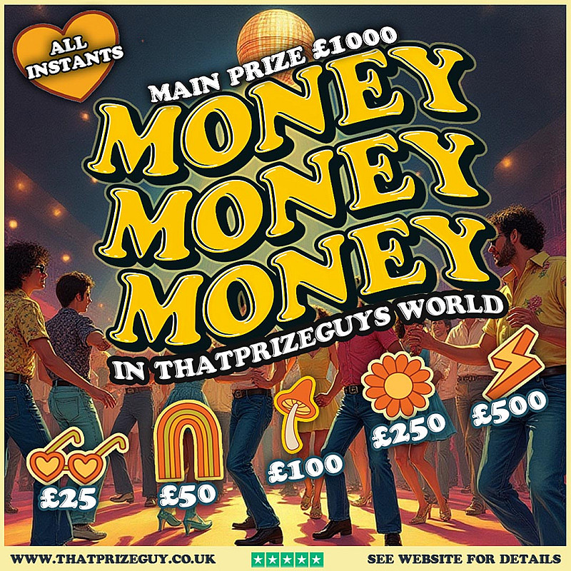 Money Money Money Instant Win - £1000 Main Prize (August #1)