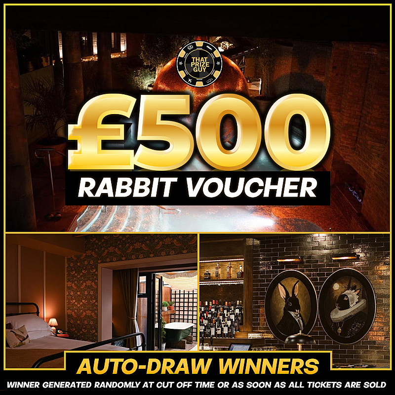 £500 Rabbit Hotel Voucher Auto#3