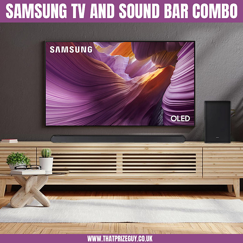 Samsung TV + Sound Bar or £1500 Cash Alternative #1