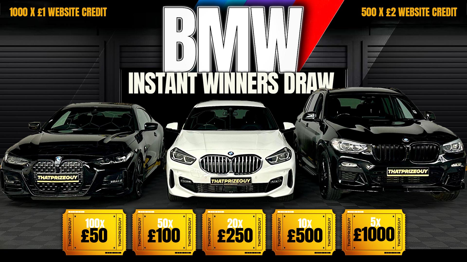 BMW Instant Win - £2000 End Prize - August #1