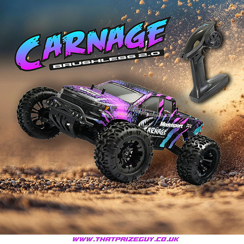 Carnage Brushless Monster Truck Remote Control or £150 Cash #1