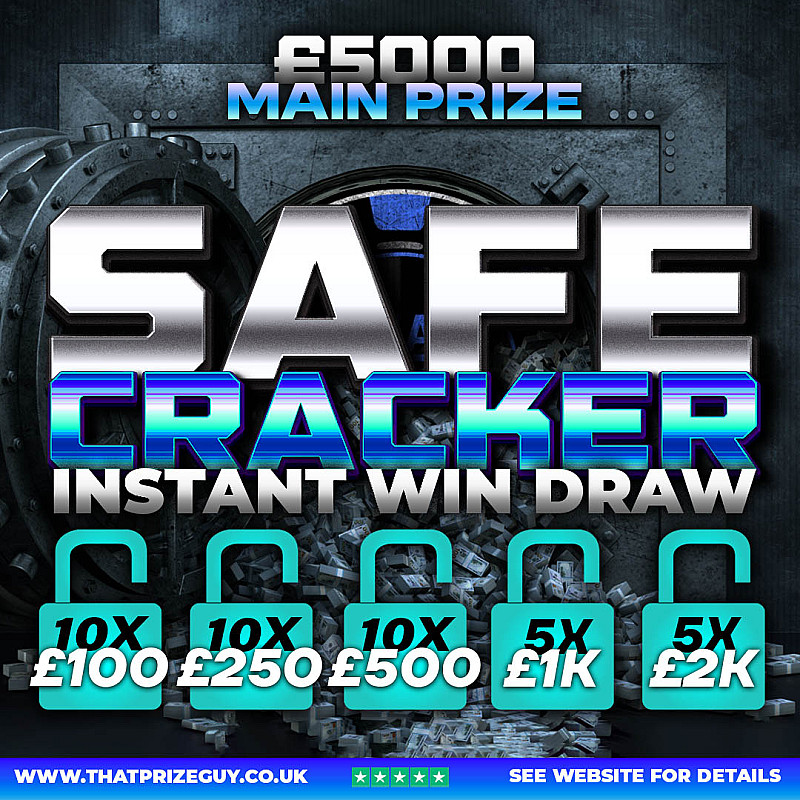 Safe Cracker Instant Win - £5000 End Prize - August #1