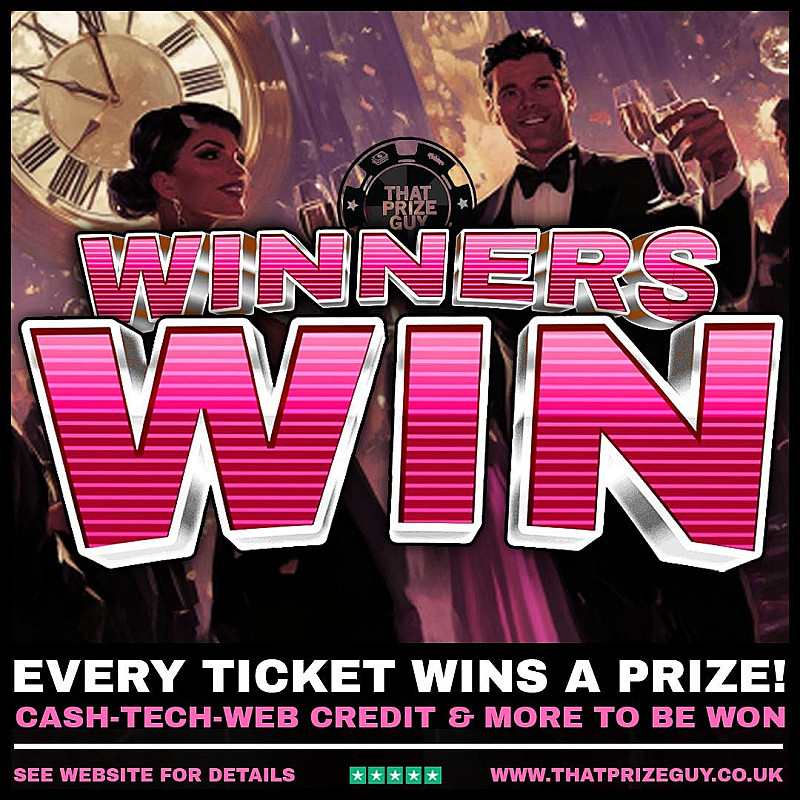 Winners Win Instant Win - Prize EVERYTIME! August