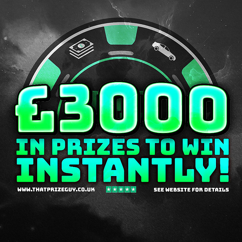 £3000 Worth Of Instant Wins- £500 End Prize Auto #3