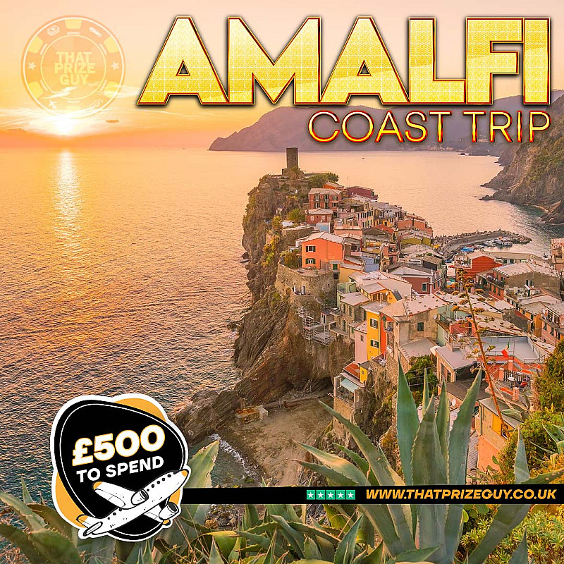 Amalfi Coast Break + £500 - Sept #1
