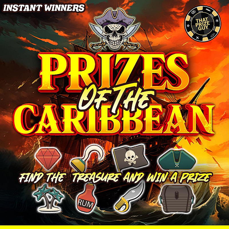 Prizes Of The Caribbean Instant Win (£1000 End prize) - September #1
