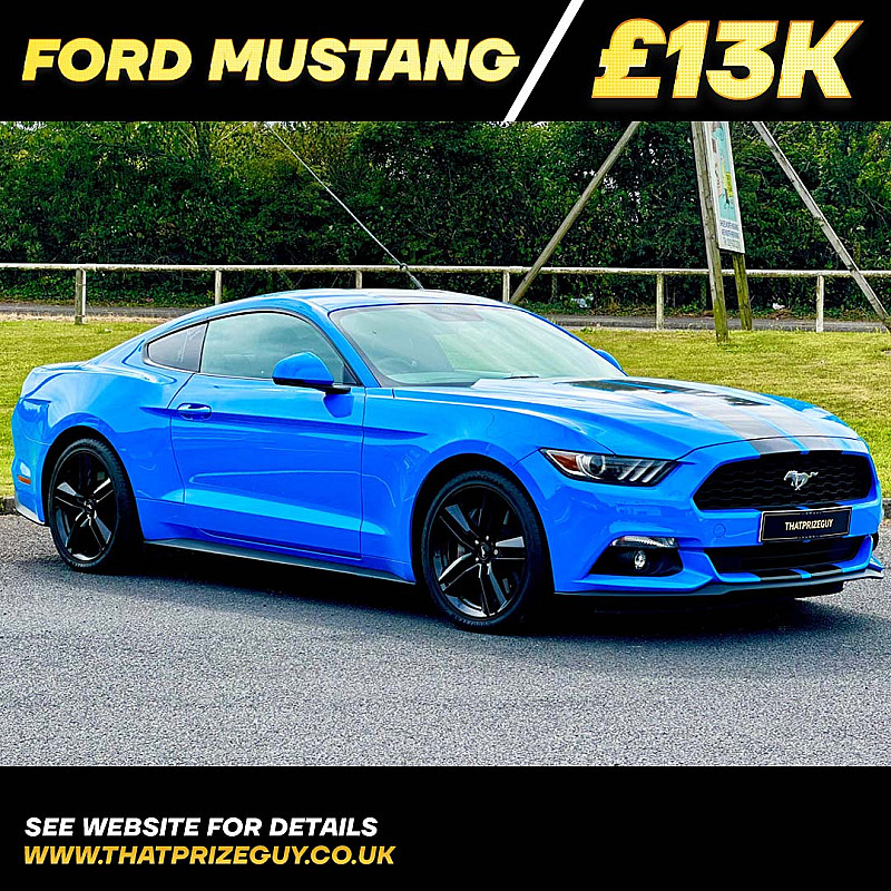Ford Mustang or £13,000