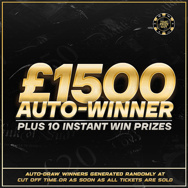 £1500 + 10 Instant Wins #1 | That Prize Guy