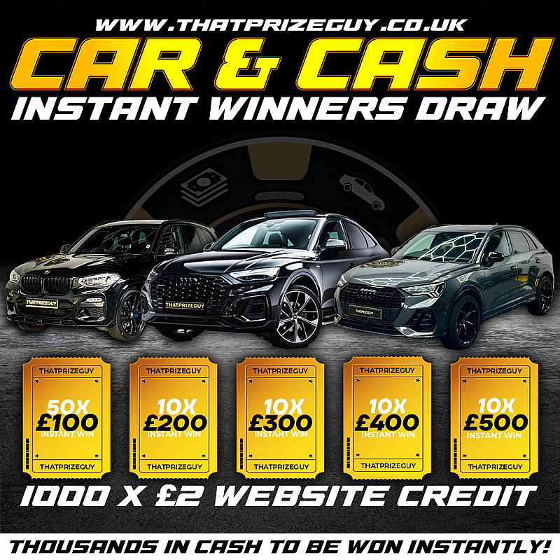 Car & Cash Instant Win - £2000 End Prize - Sept #1