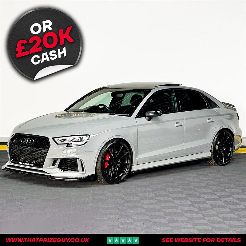 Audi RS3 or £20,000