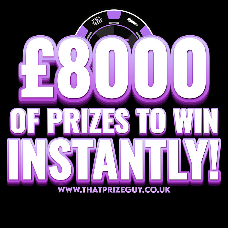 £8000 In Prizes To Win Instantly- £500 End Prize #1