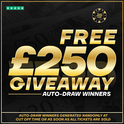 Free £250 Giveaway! 08/09