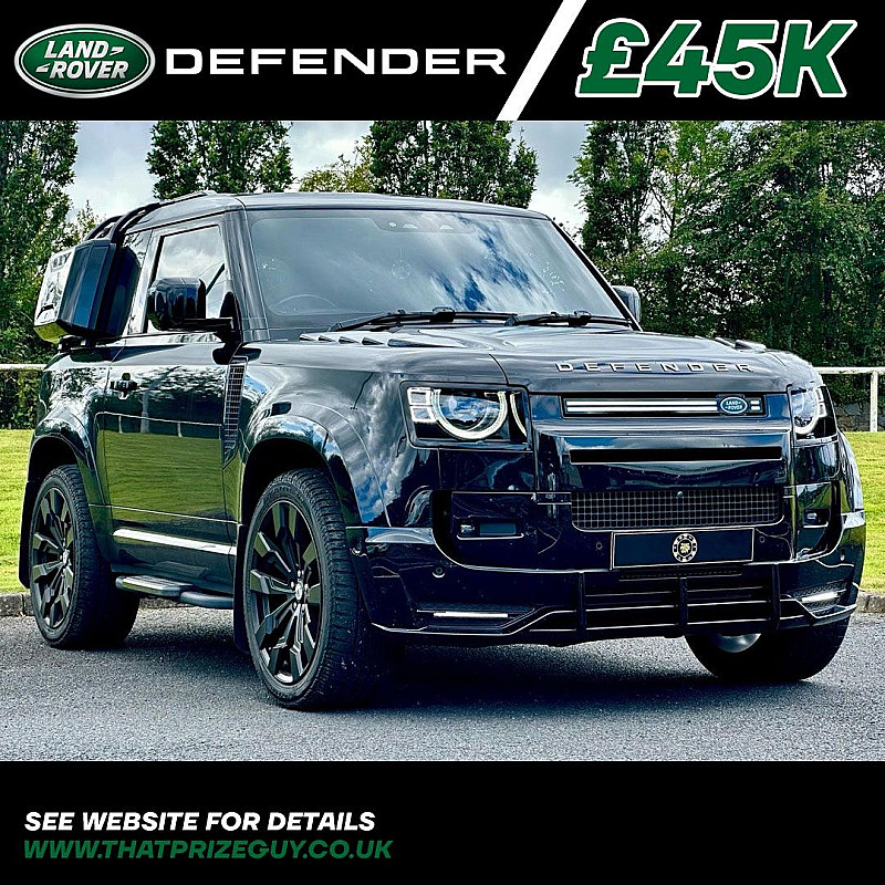 Land Rover Defender or £45,000 - October