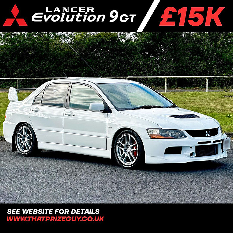 Mitsubishi Evo 9 GT or £15,000