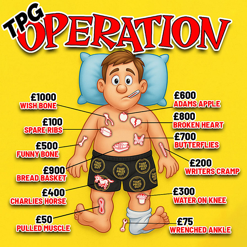 TPG Operation Instant Win - £1000 End Prize #1