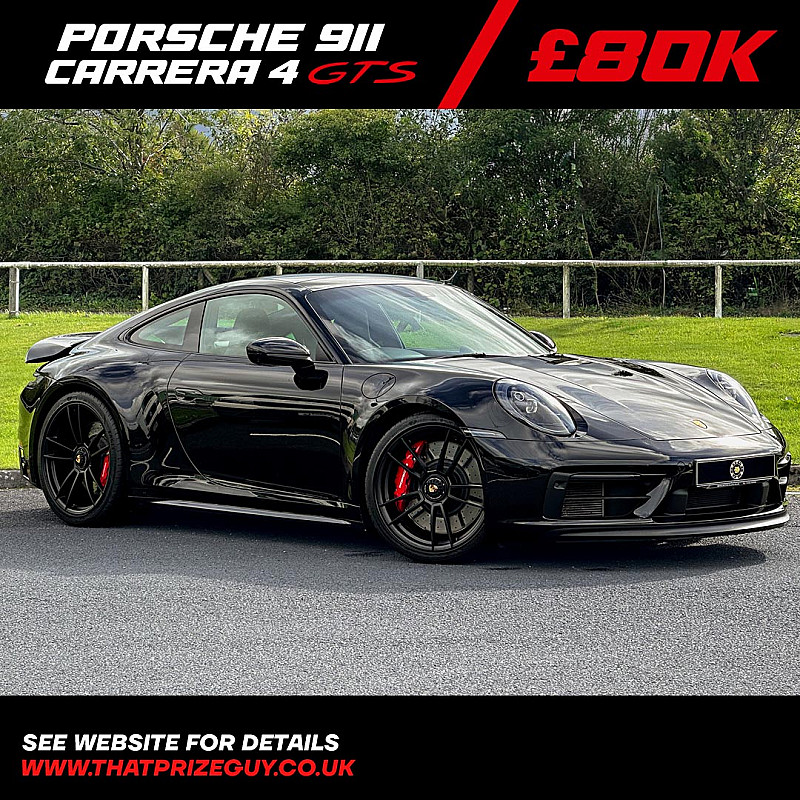 Porsche 911 Carrera 4 GTS or £80,000
