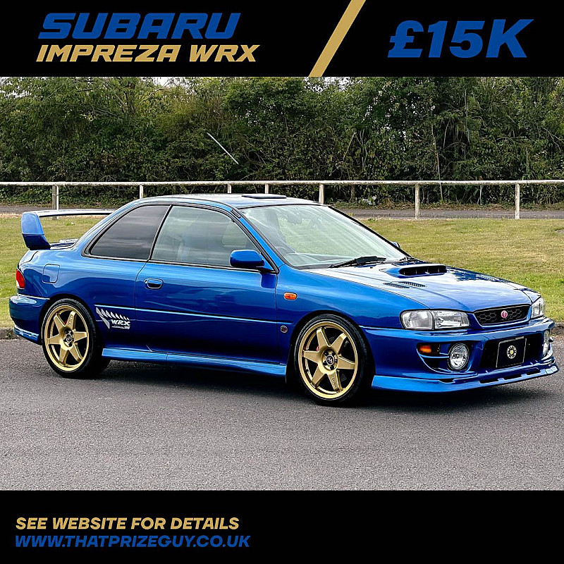 Subaru Impreza WRX or £15,000