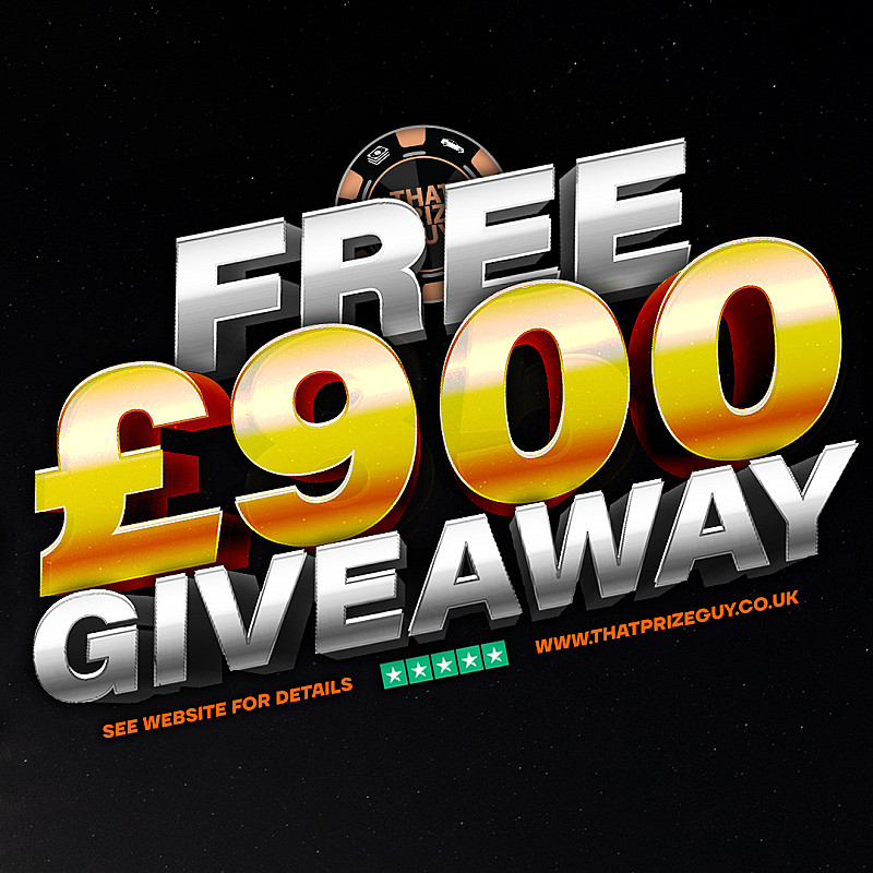 £900 Free Giveaway! 2 winners of £450 #1