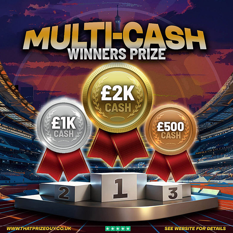 Multi-Cash Wins - £2k, £1k & £500 - Oct #1