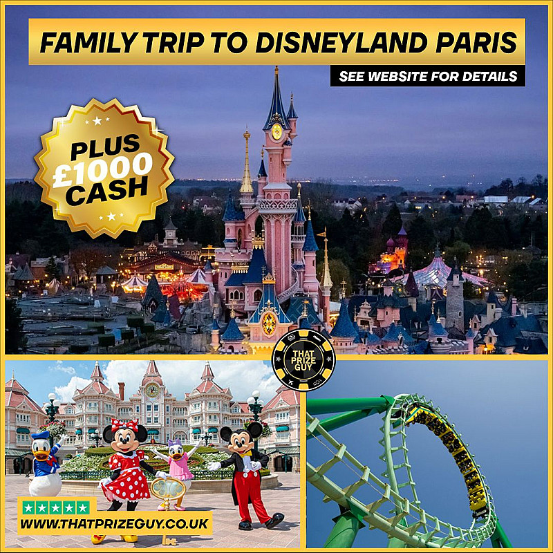 Family Disneyland Paris + £1000 - October #1