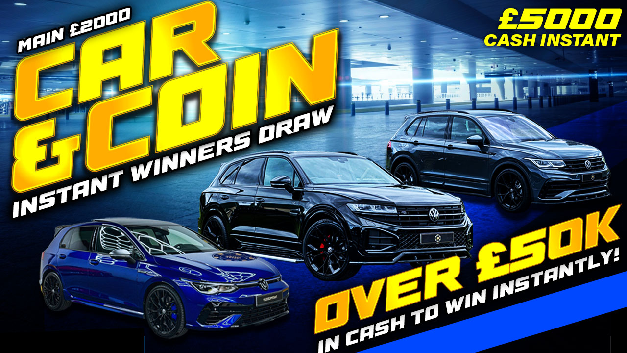 Car & Coin Instant Win - £2000 End Prize - Oct #1