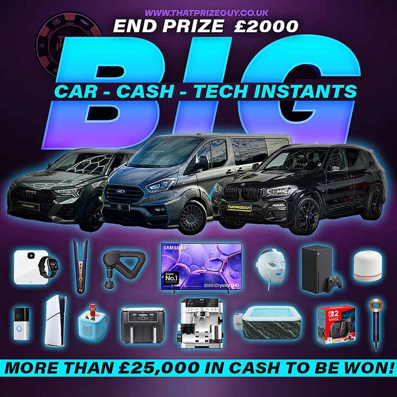 BIG INSTANT WIN - £2000 End Prize - October #1