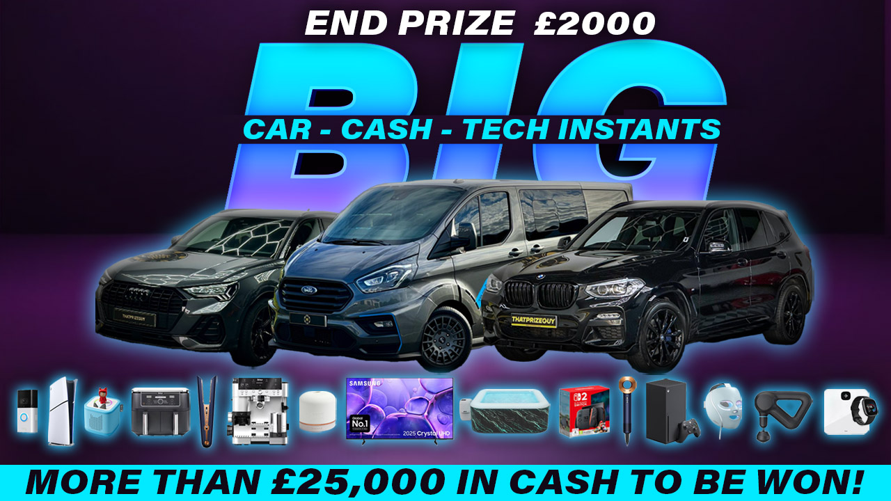 BIG INSTANT WIN - £2000 End Prize - October #1