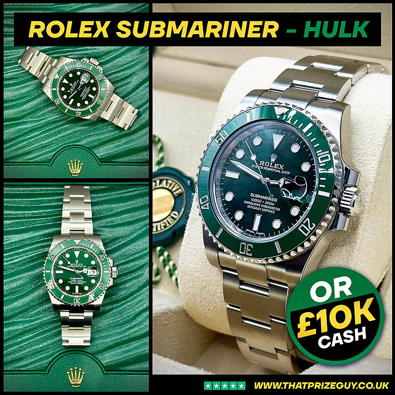 Rolex Submariner - Hulk or £10,000 - Oct #1