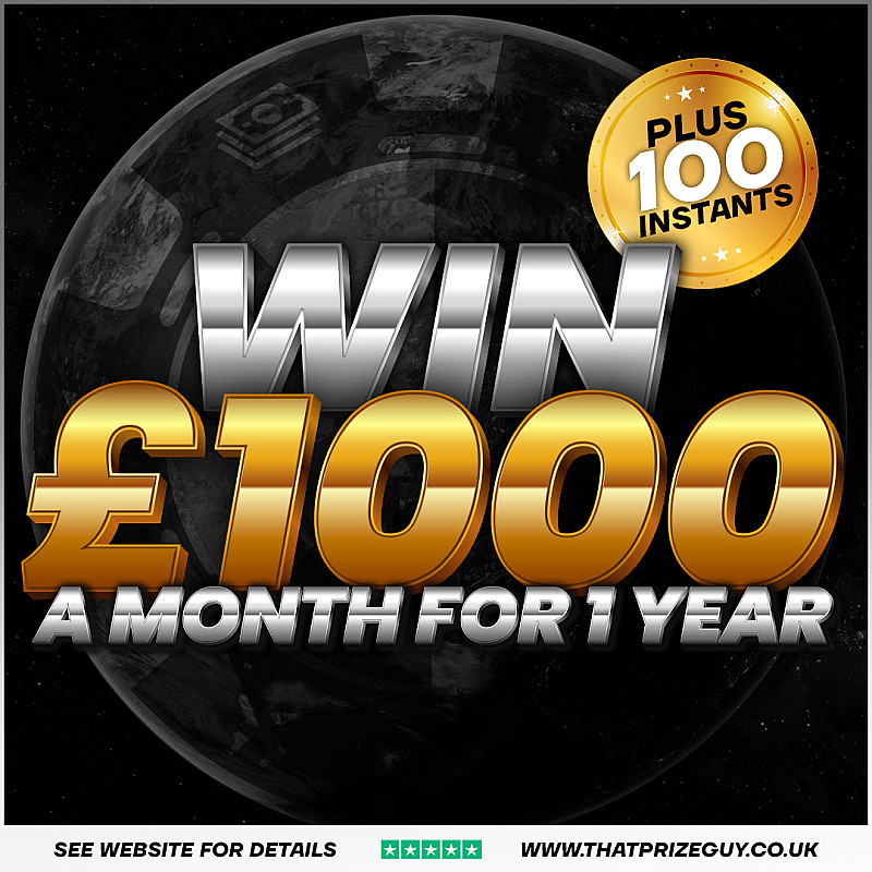 Win £1000 a Month for 1 Year - Oct #1