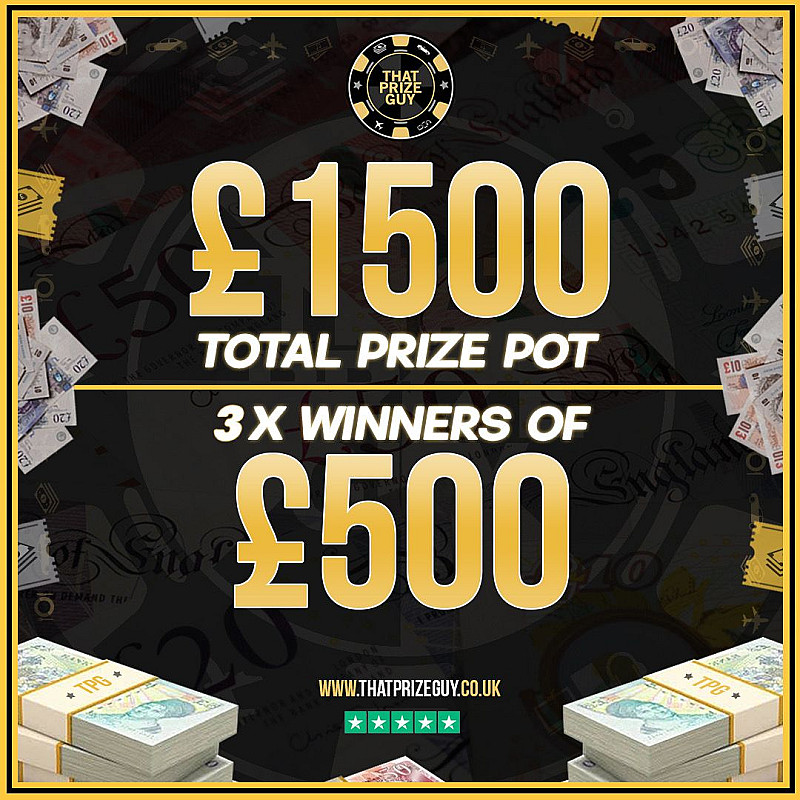 3 Winners of £500 June