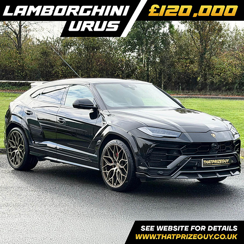 Lamborghini Urus or £120,000 Cash Alt #3