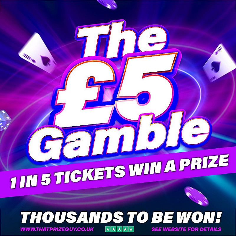 The £5 Gamble - 1 In 5 Win - £500 End Prize #1