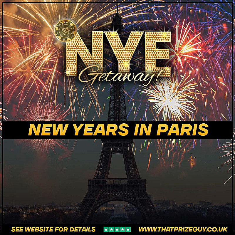Paris Break for 2 over New Years + £1000 2025 #1