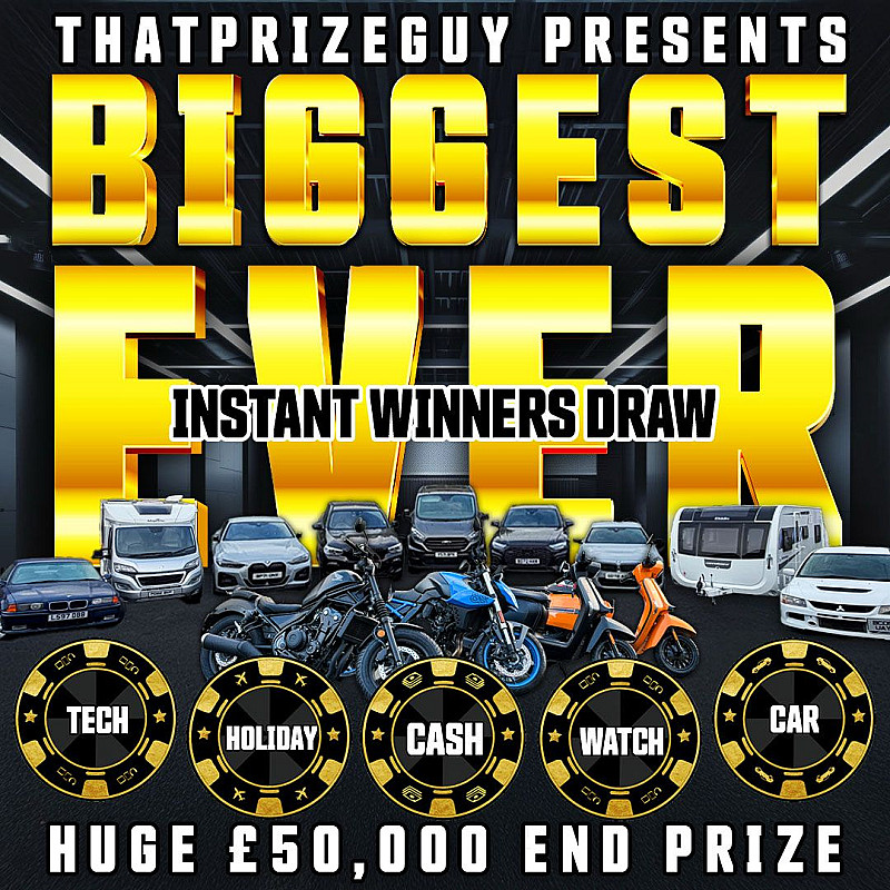 TPG Big Birthday £2,000,000 Massive Instant Win - £50,000 End Prize 