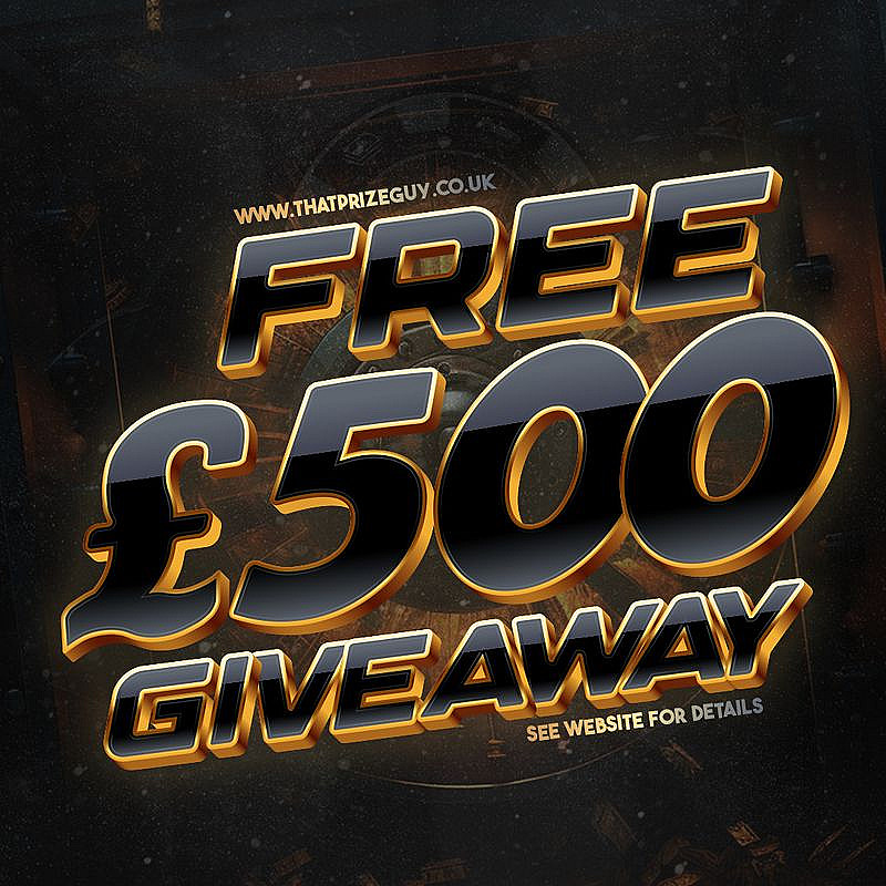 FREE £500 Giveaway - 2 Winners of £250! 17/11
