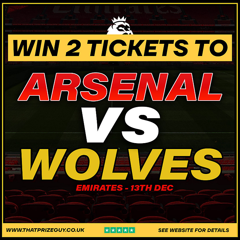 Arsenal vs Wolves, Emirates Stadium, Sunday 13th December 2025