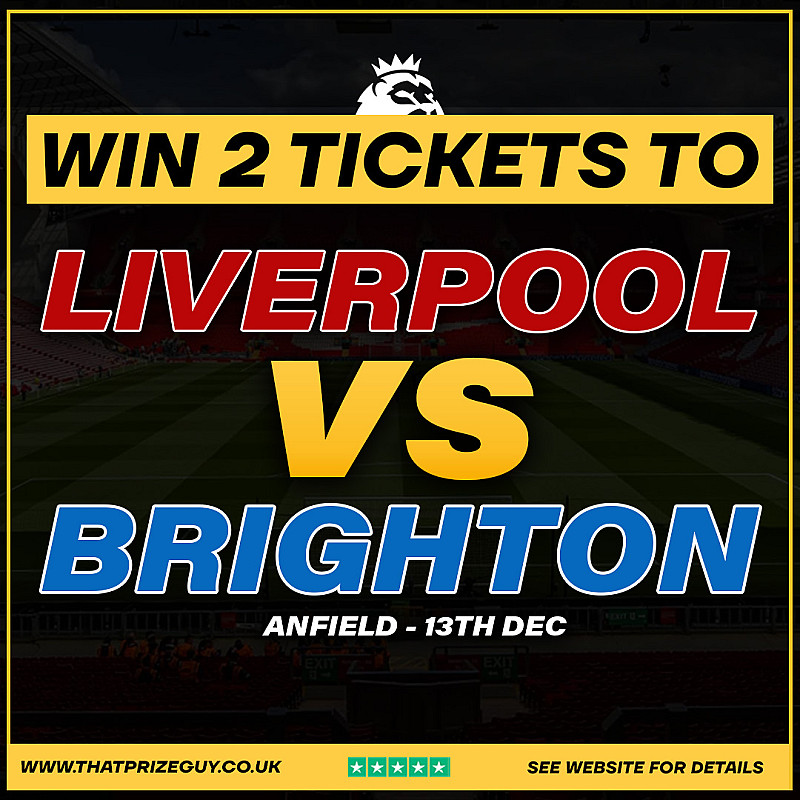 Liverpool v Brighton, Anfield Stadium, 13th December 2025