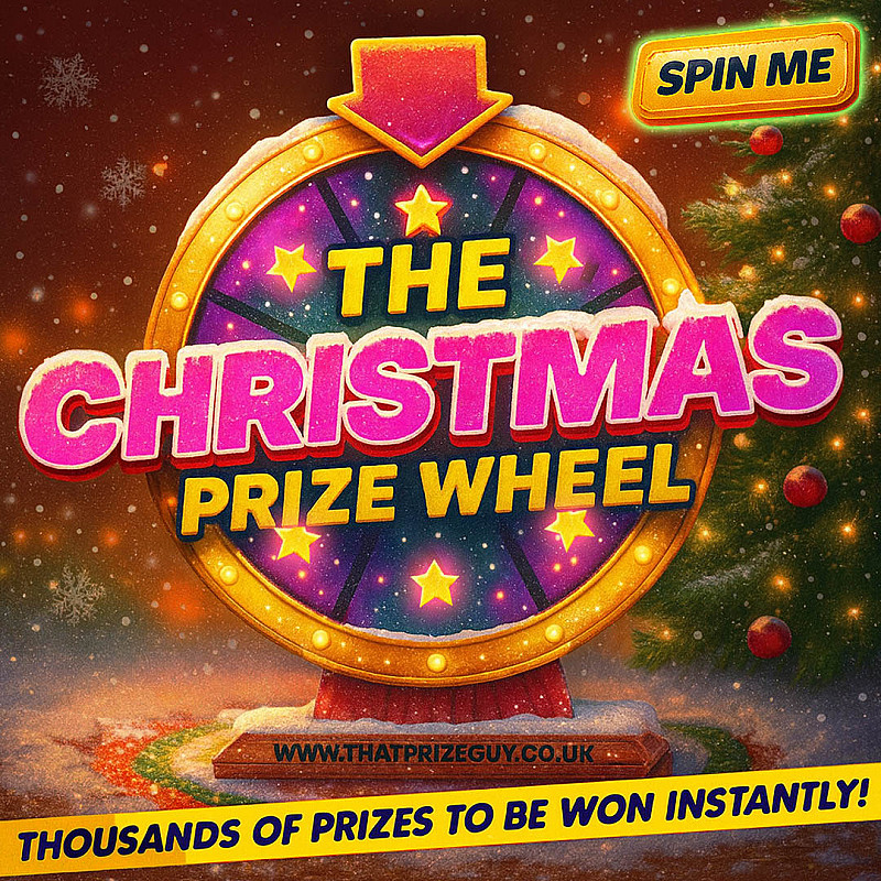 CHRISTMAS PRIZE WHEEL - £1000 End Prize - Dec #1