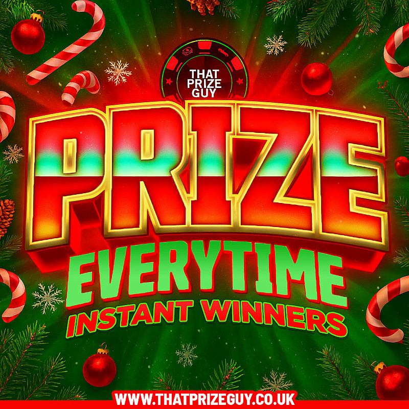 Prize Everytime - Dec 2025 #1- £1000 End Prize