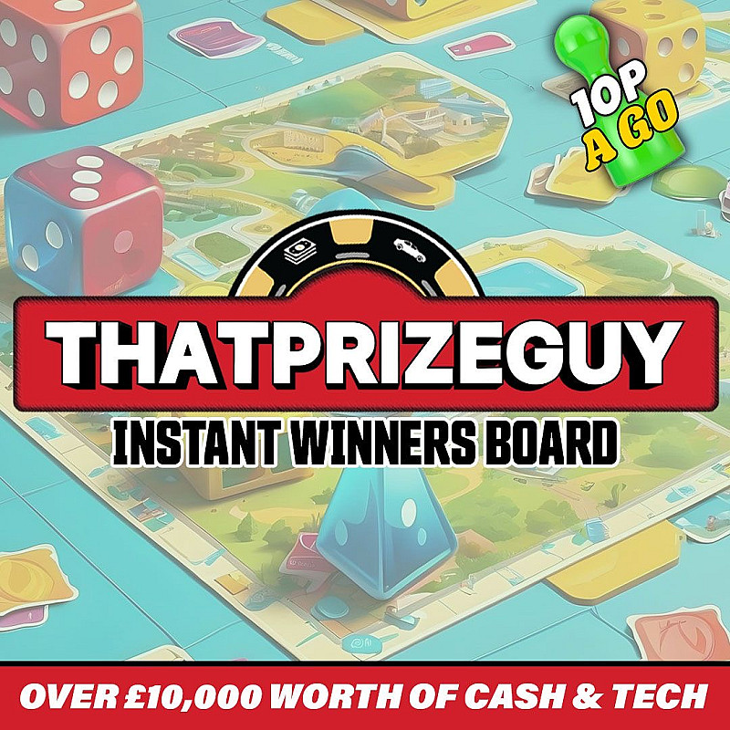 Instant Winners Board-£1000 End Prize Dec #1