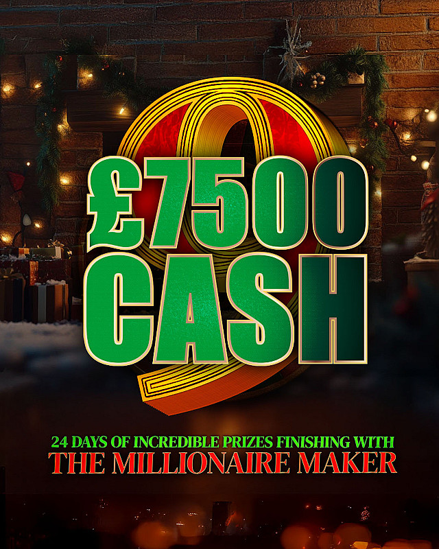 ADVENT DAY NINE - £7500