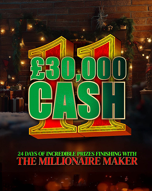 ADVENT DAY ELEVEN - £30,000